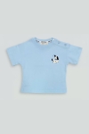 Детска тениска за момче, светло син цвят
