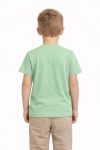 Детска тениска за момче, зелен цвят