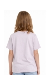 Детска тениска за момиче, светло лилав цвят