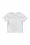 Детска тениска за момиче, сив цвят