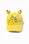 Детска шапка ,жълт цвят