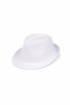 Детска шапка за момиче, бял цвят