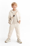 Детски панталон, цвят екрю