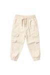 Детски панталон, цвят екрю
