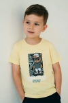Детска тениска момче, жълт цвят