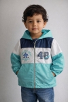 Детско яке за момче, зелен цвят