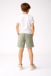 Детски къси панталонки за момче, зелен цвят