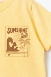 Детска тениска за момче, жълт цвят