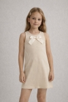 Детска рокля, бежов цвят