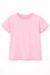 Детска тениска за момиче, розов цвят