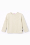 Детска блуза за момиче, бежов цвят
