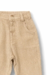 Детски панталон за момче, бежов цвят