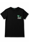 Детска тениска за момче, черен цвят