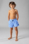 Детски плажни шорти за момче, син цвят