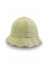 Детска шапка за момиче, зелен цвят