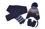 Комплект с шапка, шал и ръкавици момче
