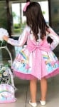 Рокля дълъг ръкав с чантичка My Little Pony