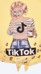 Тениска момиче - Tik-Tok