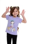 Тениска момиче с животни