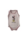 Бебешко боди потник Мини Маус, бял цвят