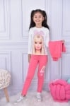 Комплект момиче дълъг ръкав 3 части Barbie