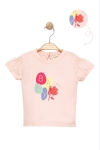Детска тениска момиче, розов цвят