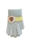 Детски ръкавици за момче, светло зелен цвят