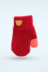 Бебешки ръкавици, червен цвят