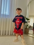 Детски комплект за момче Spiderman, червен цвят  