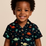 Риза момче къс ръкав