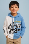 Детски суитшърт момче Hoodie, син цвят