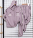 Детски спортен екип за момиче, лилав цвят